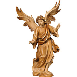 Ángel de la anunciación sobre la nube